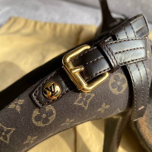 Louis Vuitton signatures design pumps - Picture 3 of 10